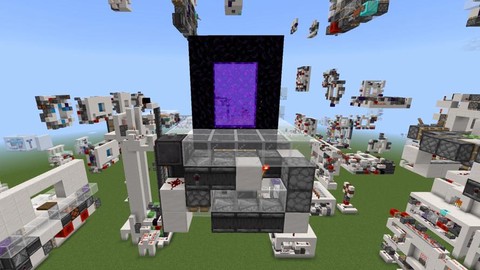 我的世界地狱门怎么建