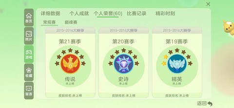 球球大作战都什么段位
